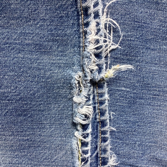 Vintage J.Crew Aged Stonewashed "Boy Jean” - 31S - Picture 7 of 10